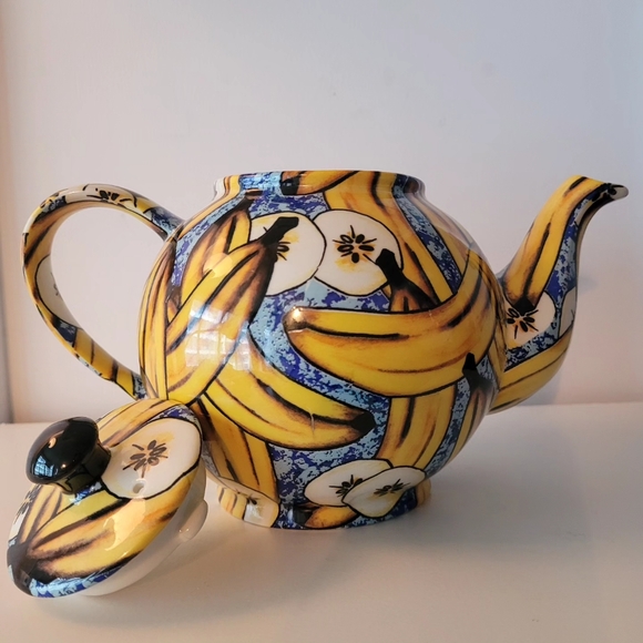 Vintage Paul Cardew "Bananas" Teapot - Picture 2 of 5